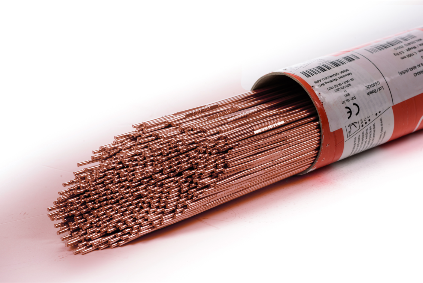 Lot de fils en cuivre TIG Acier-cap