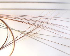 Fils en cuivre Selectarc fins et enroulés